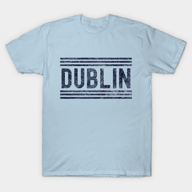 Dublin - Atha Cliath - Up The Dubs - Gaelic Sports T-Shirt by WonderWearCo 